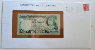 Banknote of Northern Ireland 1 Pound No PN1779044