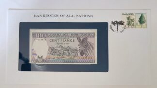 Banknote of Rwanda 100