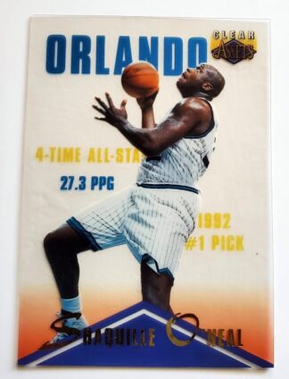 Shaquille O'Neal Classic Clear Asset 1996 NBA Card #1
