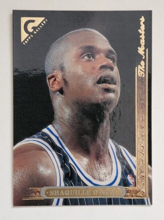 Shaquille O'Neal Topps Gallery 1996 NBA Trading Card #1 Orlando Magic