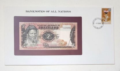 Banknote of Swaziland National Banknote 2 Emalag