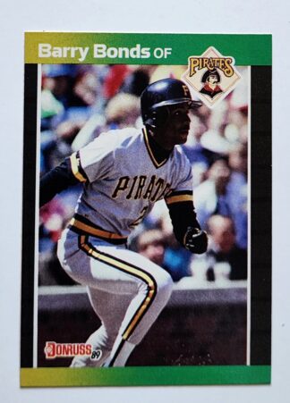 Barry Bonds Donruss 1989 MLB Trading Card #92 Pittsburgh Pirates