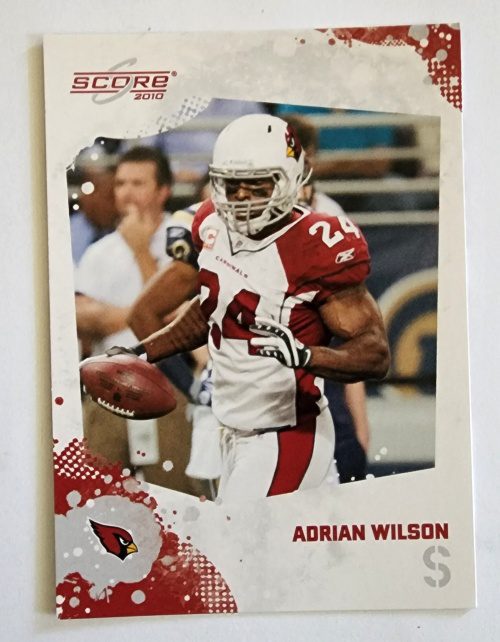 Adrian Wilson Score 2010 NFL Card #1 Arizona Cardinals