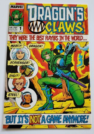 Dragon's Claws Issue #1 June 1988 "But It's Not A Game Anymore"