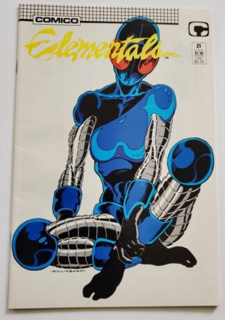 Elementals Comico Comic Issue #21 January 1988