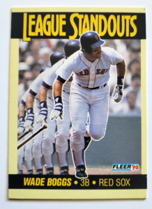 Wade Boggs Fleer 1990 Card #5
