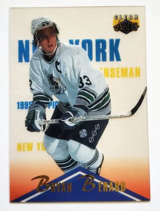 Bryan Berard Clear Asset 1996 NHL Card #56 Ottawa Senators
