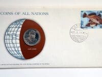 Cape Verde Mint Coin Stamped Envelope Franklin Mint with C.O.A
