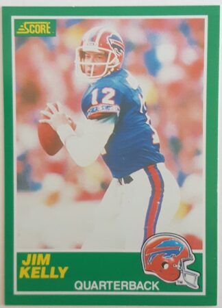 Jim Kelly Score 1989 Sports Trading Card #223 Buffalo Bills