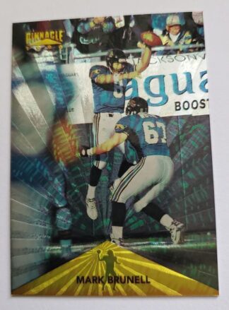 Mark Burnell Pinnacle 1996 Card #108 Jacksonville Jaguars