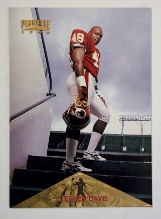 Stephen Davis Pinnacle 1996 NFL Trading Card #178 Washington Redskins