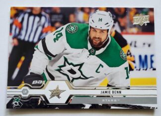 Jamie Benn Upper Deck 2020 NHL Trading Card #395 Dallas North Stars