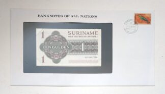 Suriname 1 Dollar No 0055647396 From Franklin Mint