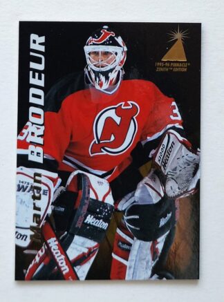 Martin Brodeur Pinnacle 1996 Zenith Card #12 New Jersey Devils