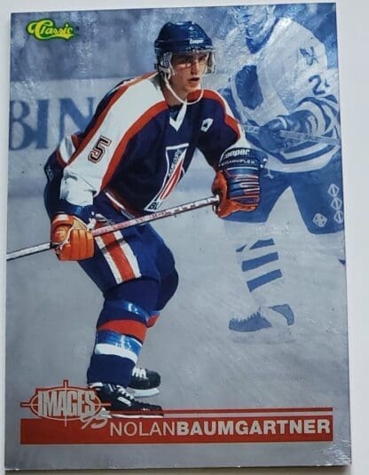 Nolan Baumgartner Classic Images 95 1995 Card #102 Washington Capitals