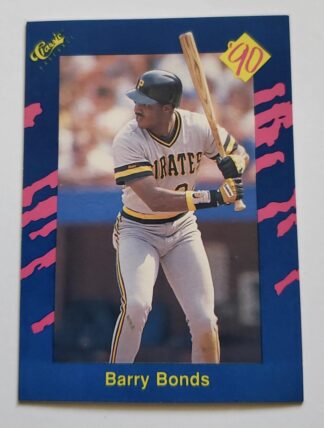 Barry Bonds Classic 1990 MLB Trading Card #82 Pittsburgh Pirates