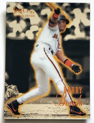 Barry Bonds Select 1995 Certified Edition MLB Trading Card #1 San Francisco Giants