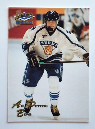 Aki-Peteri Berg Assets Gold Classic 1995 NHL Card #4 Los Angeles Kings