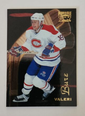 Valeri Bure Pinnacle 1997 "Zenith" NHL Card #9 Montreal Canadiens