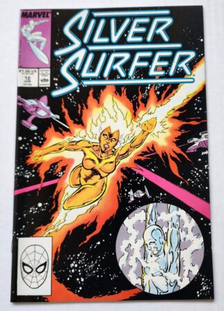 Silver Surfer Marvel Comic Issue #12 June 1988 "Sick"