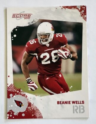 Beanie Wells Score 2010 NFL Trading Card #3 Arizona Cardinals