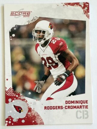 Dominique Rodgers-Cromartie Score 2010 NFL Trading Card #4 Arizona Cardinals