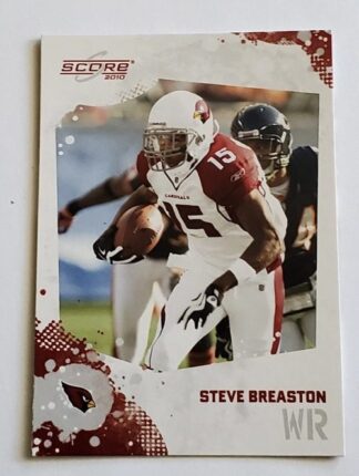 Steve Breaston Score 2010 NFL Trading Card #8 Arizona Cardinals