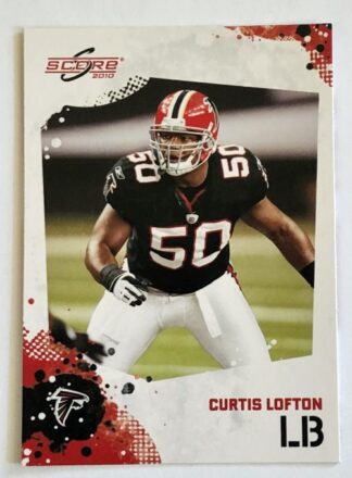 Curtis Lofton Score 2010 NFL Trading Card #10 Arizona Cardinals