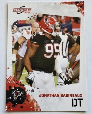 Jonathan Babineaux Score 2010 NFL Trading Card #13