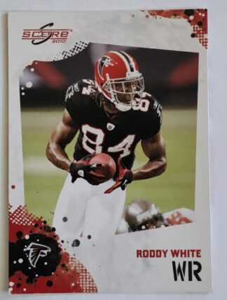 Roddy White Score 2010 NFL Trading Card #17 Atlanta Falcons