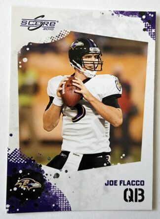 Joe Flacco Score 2010 NFL Trading Card #21 Baltimore Ravens
