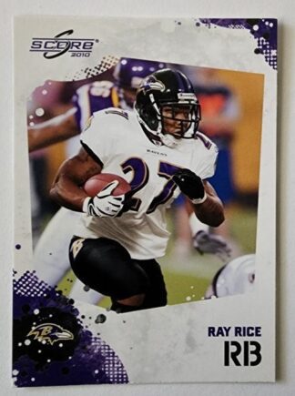 Ray Rice Score 2010 NFL Trading Card #25 Baltimore Ravens
