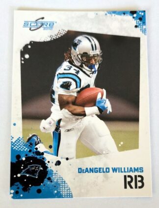 DeAngelo Williams Score 2010 NFL Trading Card #39 Carolina Panthers