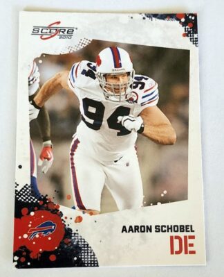 Aaron Schobel Score 2010 NFL Trading Card #37 Buffalo Bills