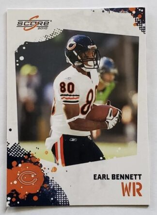Earl Bennett Score 2010 NFL Trading Card #49 Chicago Bears