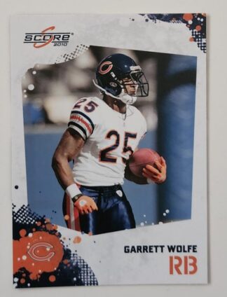 Garrett Wolfe Score 2010 NFL Trading Card #50 Chicago Bears