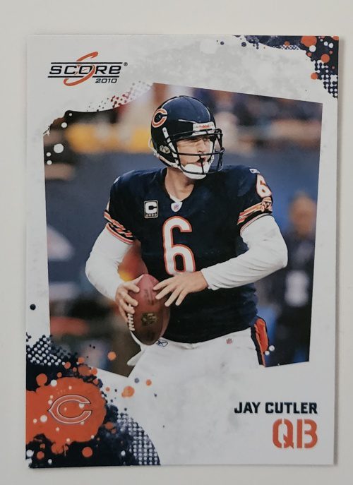 Jay Cutler Score 2010 NFL Trading Card #52 Chicago Bears