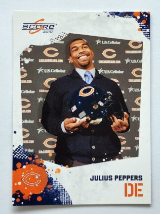 Julius Pepper Score 2010 NFL Trading Card #43 Chicago Bears