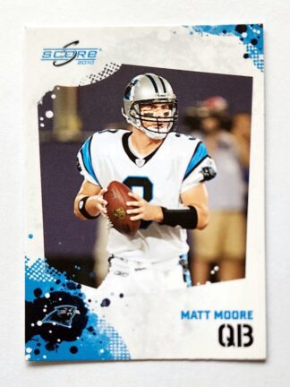 Matt Moore Score 2010 NFL Trading Card #40 Carolina Panthers
