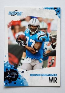 Muhsin Muhammad Score 2010 NFL Trading Card #45 Carolina Panthers