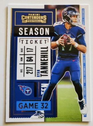 Ryan Tannehill Panini Contender 2020 NFL Card #9 Tennessee Titans