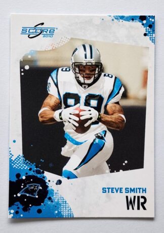 Steve Smith Score 2010 NFL Trading Card #46 Carolina Panthers