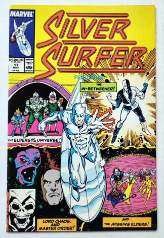 Silver Surfer Issue #17 Marvel Comic November 1988 "Resurrection"