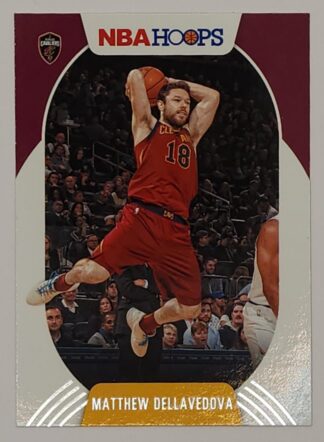 Matthew Dellavedova Panini Hoops 2020 NBA Card #81 Cleveland Cavaliers
