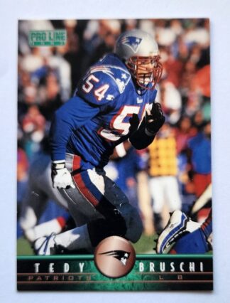 Tedy Bruschi Pro Line 1997 NFL Trading Card #161 New England Patriots