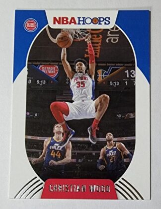 Christian Wood Hoops Panini 2020 NBA Trading Card #25 Detroit Pistons