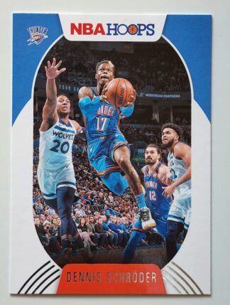 Dennis Schroder Panini Hoops 2020 NBA Card #65 Oklahoma City Thunder