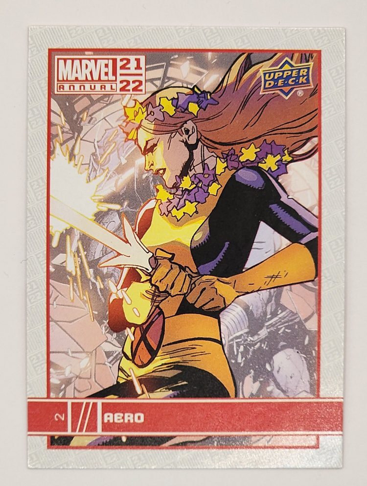 Aero Upper Deck 2021 Marvel Comic Card #2