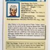 Aunt May Marvel 1990 Impel Marketing Comic Card #28 Back