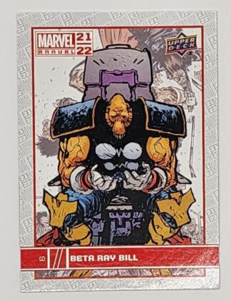 Beta Ray Bill Upper Deck 2021 Marvel Comic Card #6